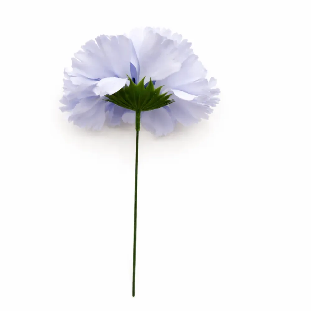 Clavel XL Flor Flamenca Grande Adorno Pelo Mujer · Azul Cobalto Ø13cm