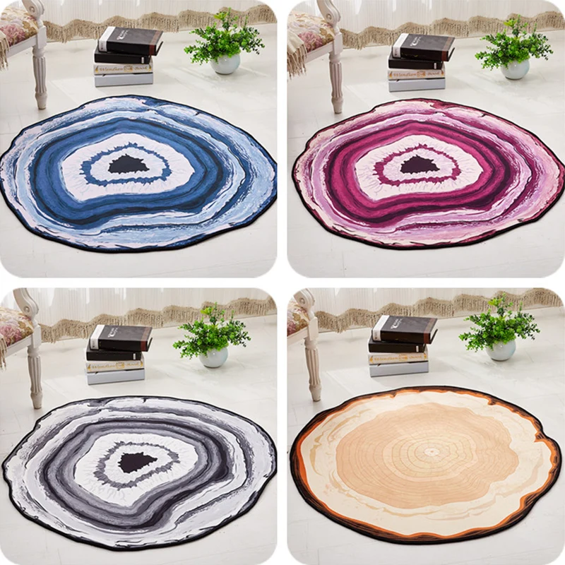 Alfombra de decoración única Alfombra de área con impresión 3D multicolor Alfombra de interior lavable y apta para mascota...