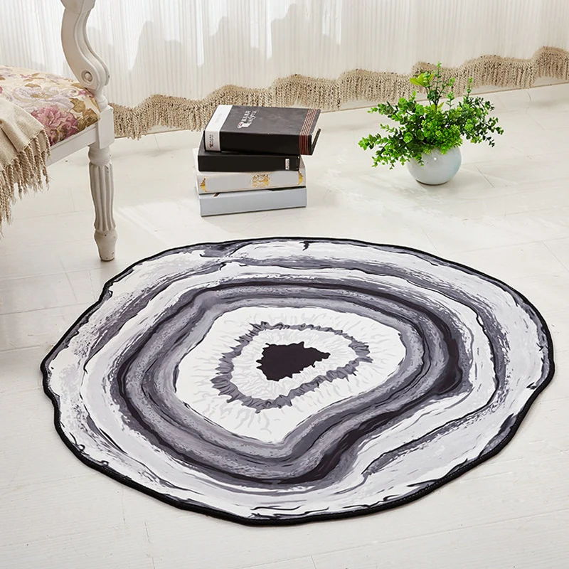 Alfombra de decoración única Alfombra de área con impresión 3D multicolor Alfombra de interior lavable y apta para mascota...