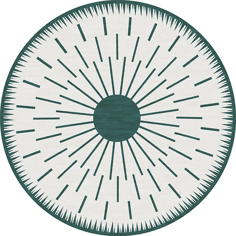 Alfombra escandinava Starburst, alfombra sintética de Color suave, alfombra interior que admite mascotas para decoración d...