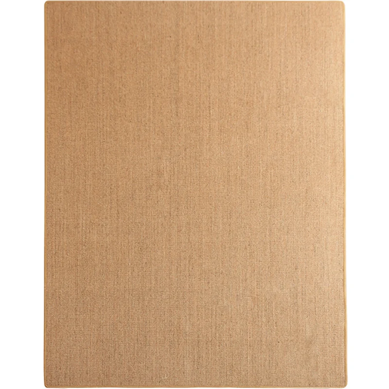 Alfombra mínima de Color sólido, alfombra Multicolor para Lodge, alfombra antideslizante de sisal, lavable máquina, alfomb...