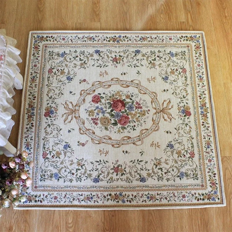 Alfombra de puerta multicolor, alfombra de peoní retro, alfombra de interior lavable y antideslizante de algodón para masc...