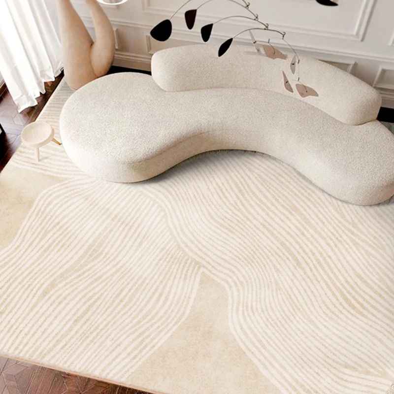 Alfombra relajante para dormitorio, alfombra multicolor de Color sólido, alfombra interior con respaldo antideslizante de...