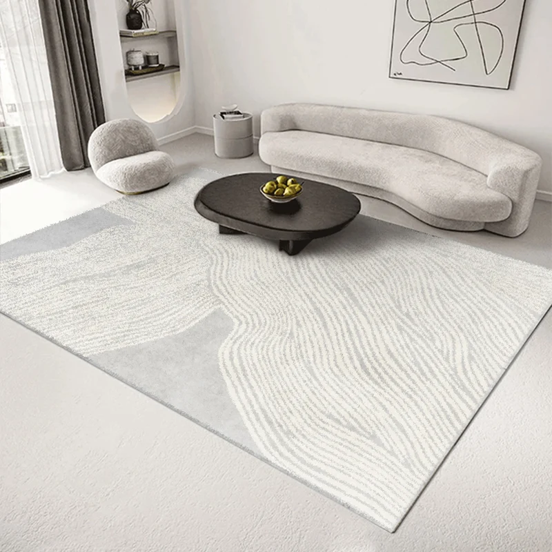 Alfombra relajante para dormitorio, alfombra multicolor de Color sólido, alfombra interior con respaldo antideslizante de...