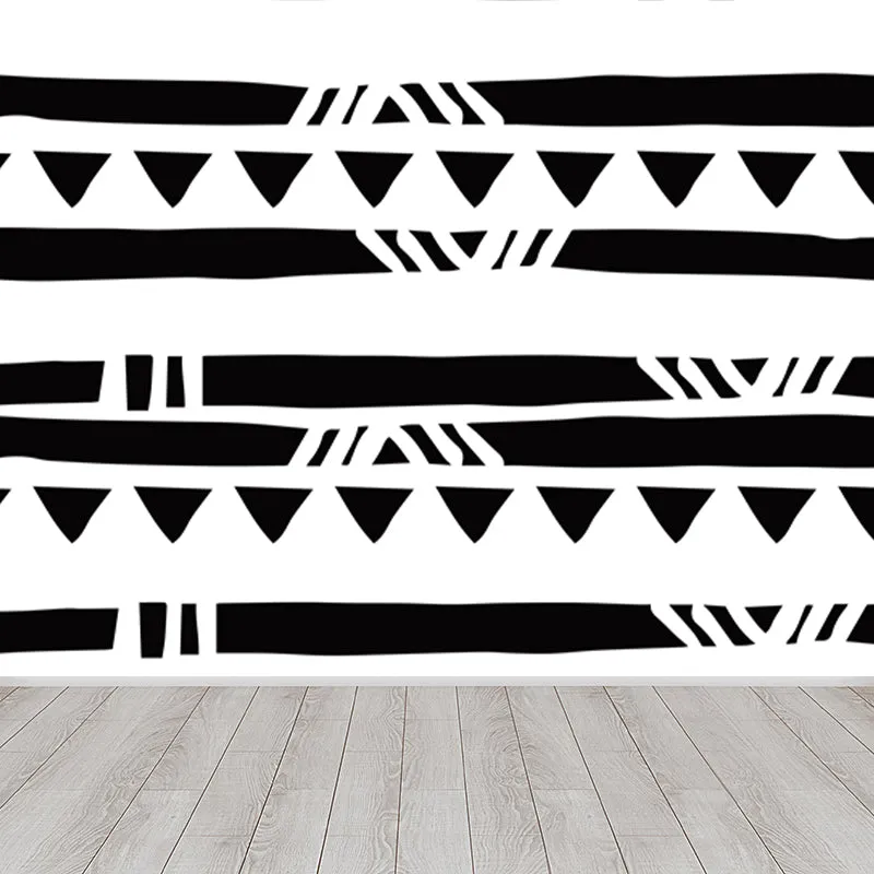Enorme revestimiento de paredes abstracto Mural resistente al agua decoración de pared de dormitorio contemporánea Rosa Cl...