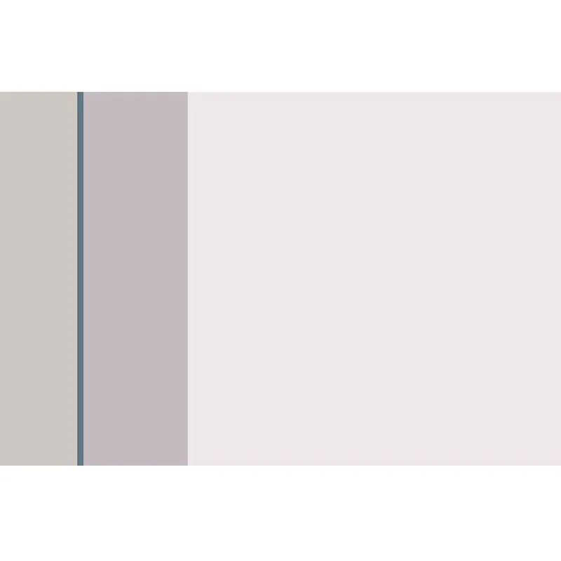 Fotomural con diseño de color liso para dormitorio de niñ en rosa y gris, hecho medida Gris Clearhalo