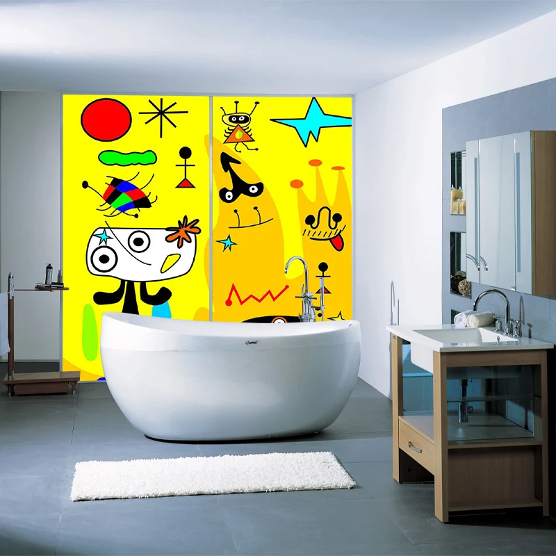 Ilustración Murales de fantasí Papel pintado Decoración de pared extra grande para dormitorio infantil, hecho medida Amari...
