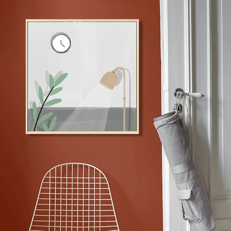 Lienzo de naturaleza muerta con estilo nórdico, impresión artística de pared texturizada de Color suave para sala de estar...