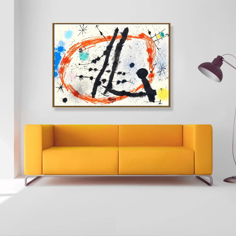 Lona impresa mano texturizada del estilo del arte moderno de la decoración de la pared para la cocina, tamaños múltiples B...