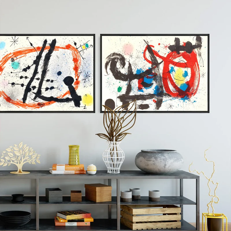 Lona impresa mano texturizada del estilo del arte moderno de la decoración de la pared para la cocina, tamaños múltiples B...
