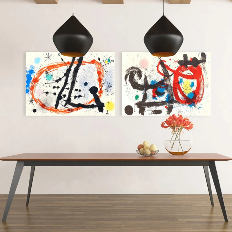 Lona impresa mano texturizada del estilo del arte moderno de la decoración de la pared para la cocina, tamaños múltiples B...