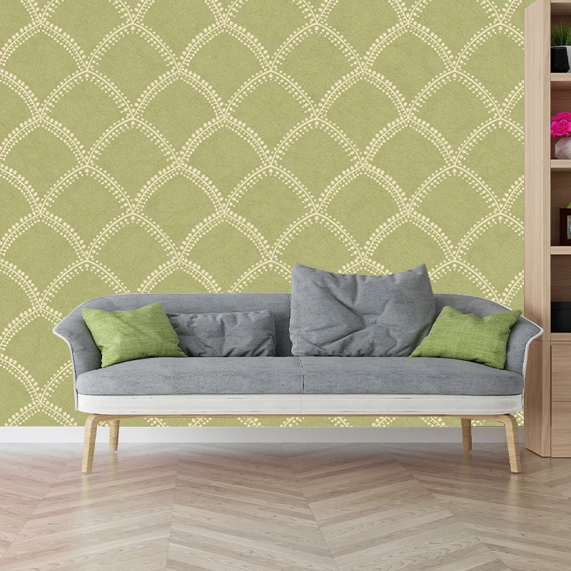 Mural de pared de Arlequín de tamaño completo en color pastel, revestimiento de paredes de tela no tejida para decoración...