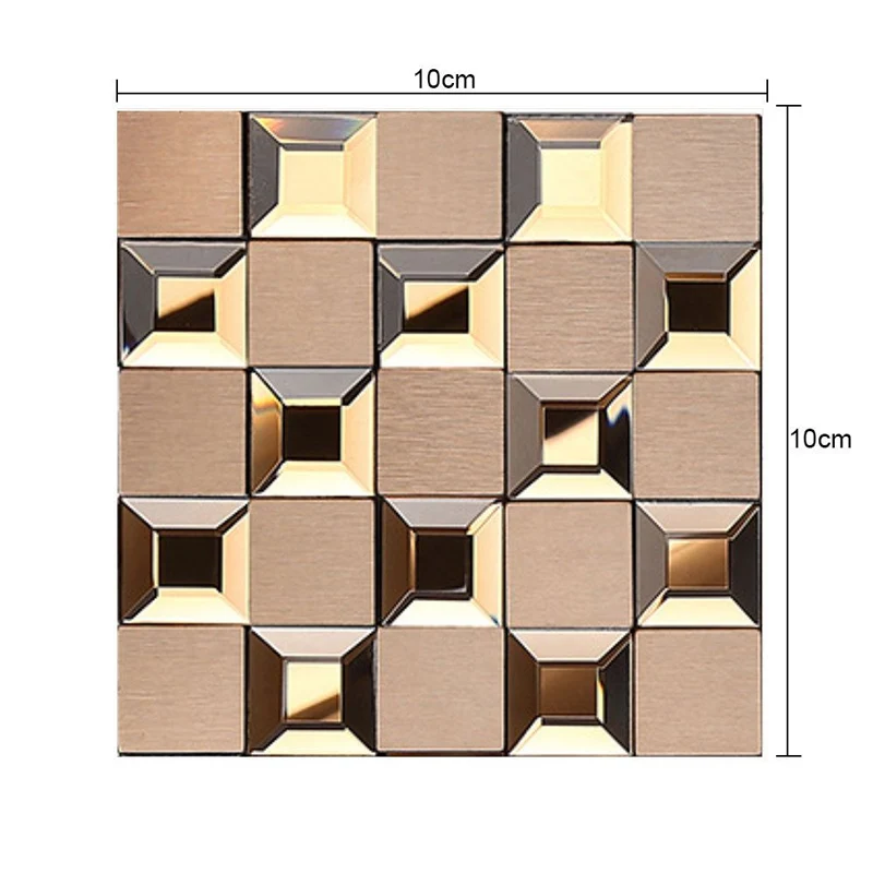 Paneles de papel tapiz cuadros de geometrí moderna, arte de pared marrón para pelar y pegar, para baño Clearhalo