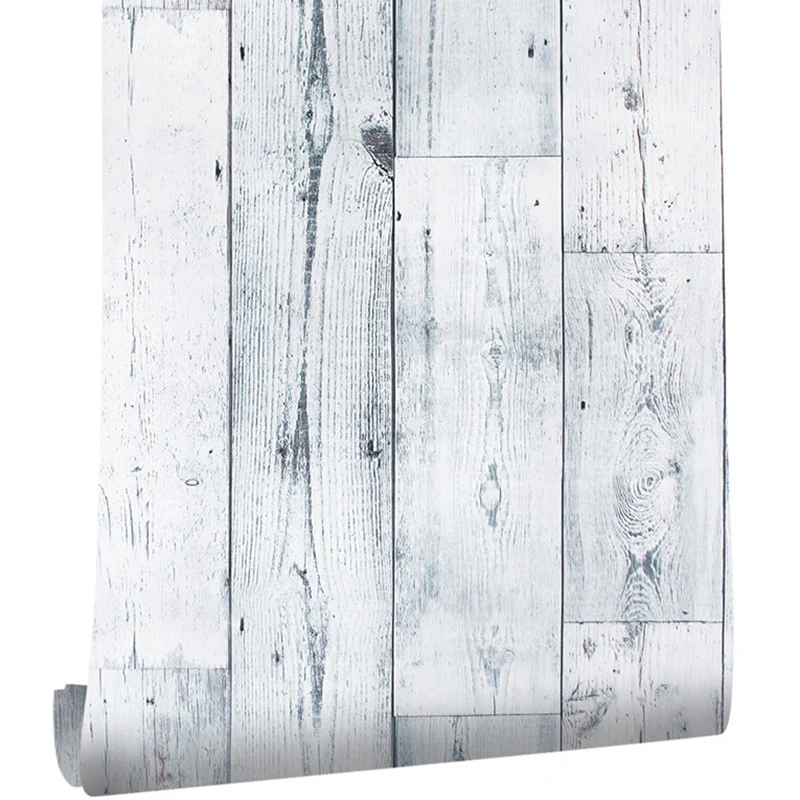 Papel pintado de ladrillo desgastado óxido PVC Pick Up Sticks decoración de pared azul para comedor Clearhalo