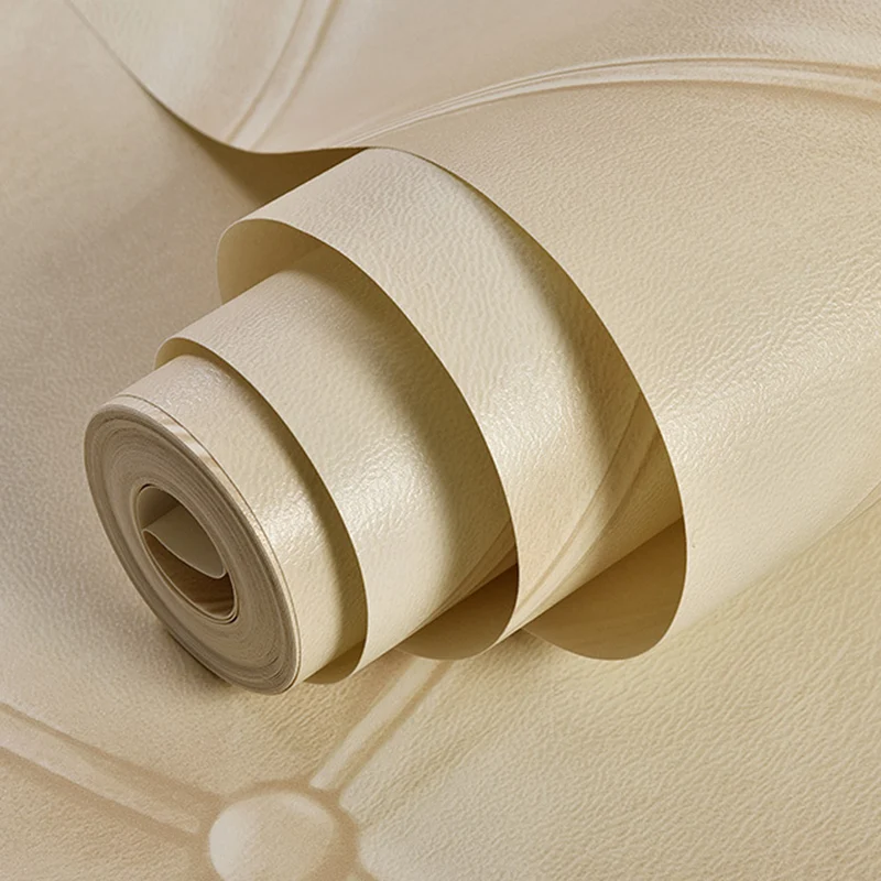 Papel tapiz con efecto de cuero 3D, decoración de pared no pegada de arlequín retro de 20,5 pulgadas x 33 pies Cafe Clearhalo