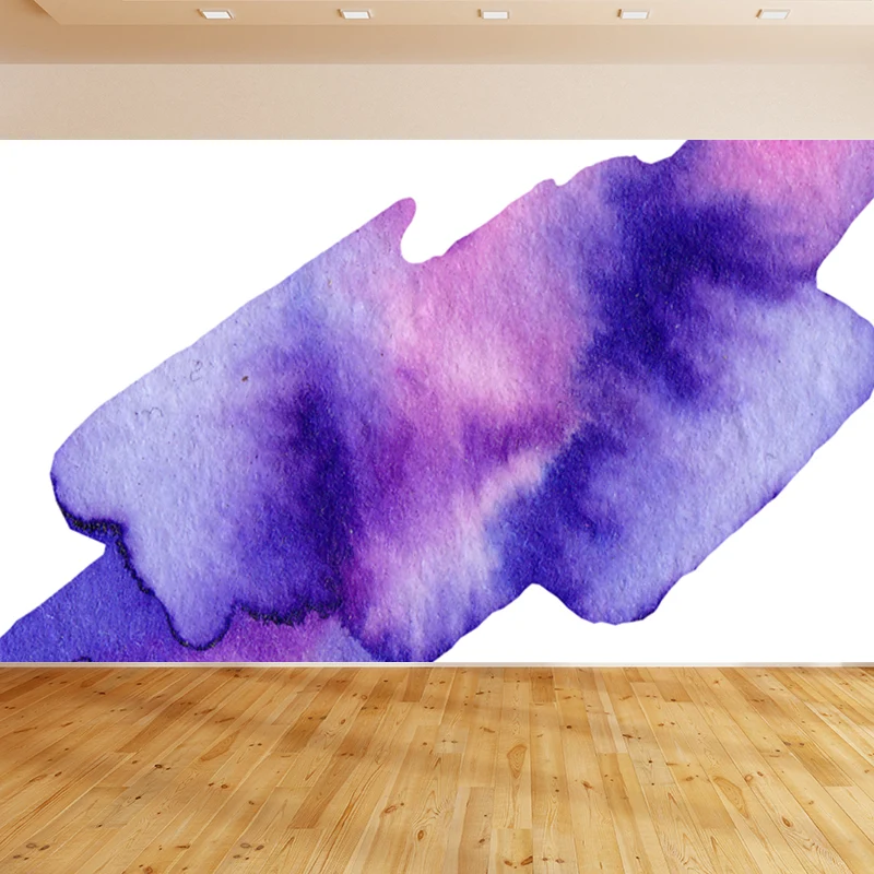 Papel tapiz mural con paisaje del espacio exterior, revestimiento de paredes de material no tejido contemporáneo Azul Clea...
