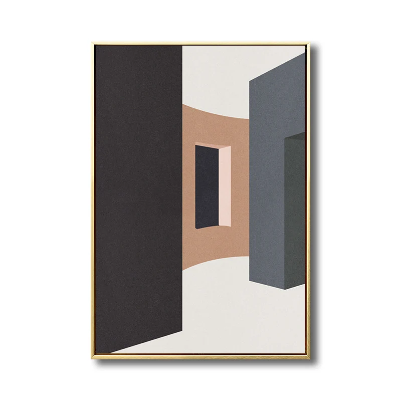 Pintura interior del cuarto de baño del estilo escandinavo texturizada de la lona del edificio del color claro Negro Clear...
