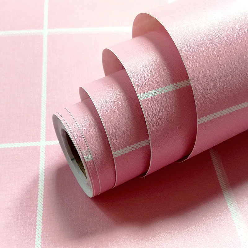 Rollo de papel pintado moderno de yeso resistente al agua para decoración de pared de cuadros para dormitorio de niñ, desp...