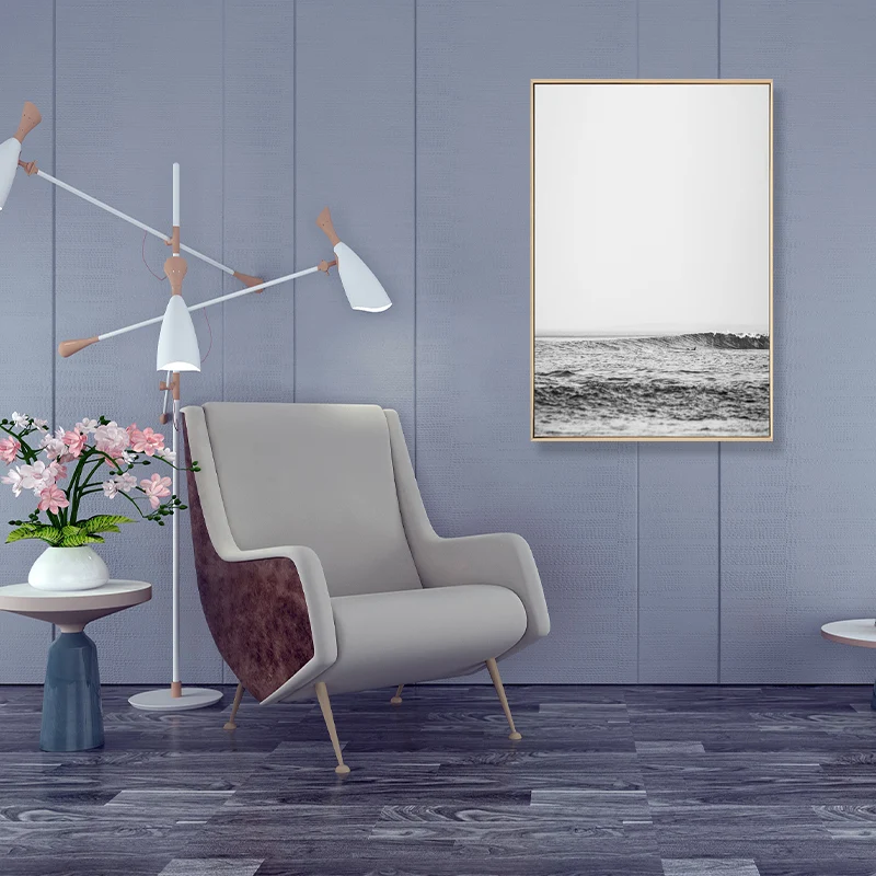 Tropix Photo Ocean Surface Art Print Canvas Texturizado Color claro Decoración de pared para el hogar Verde Clearhalo