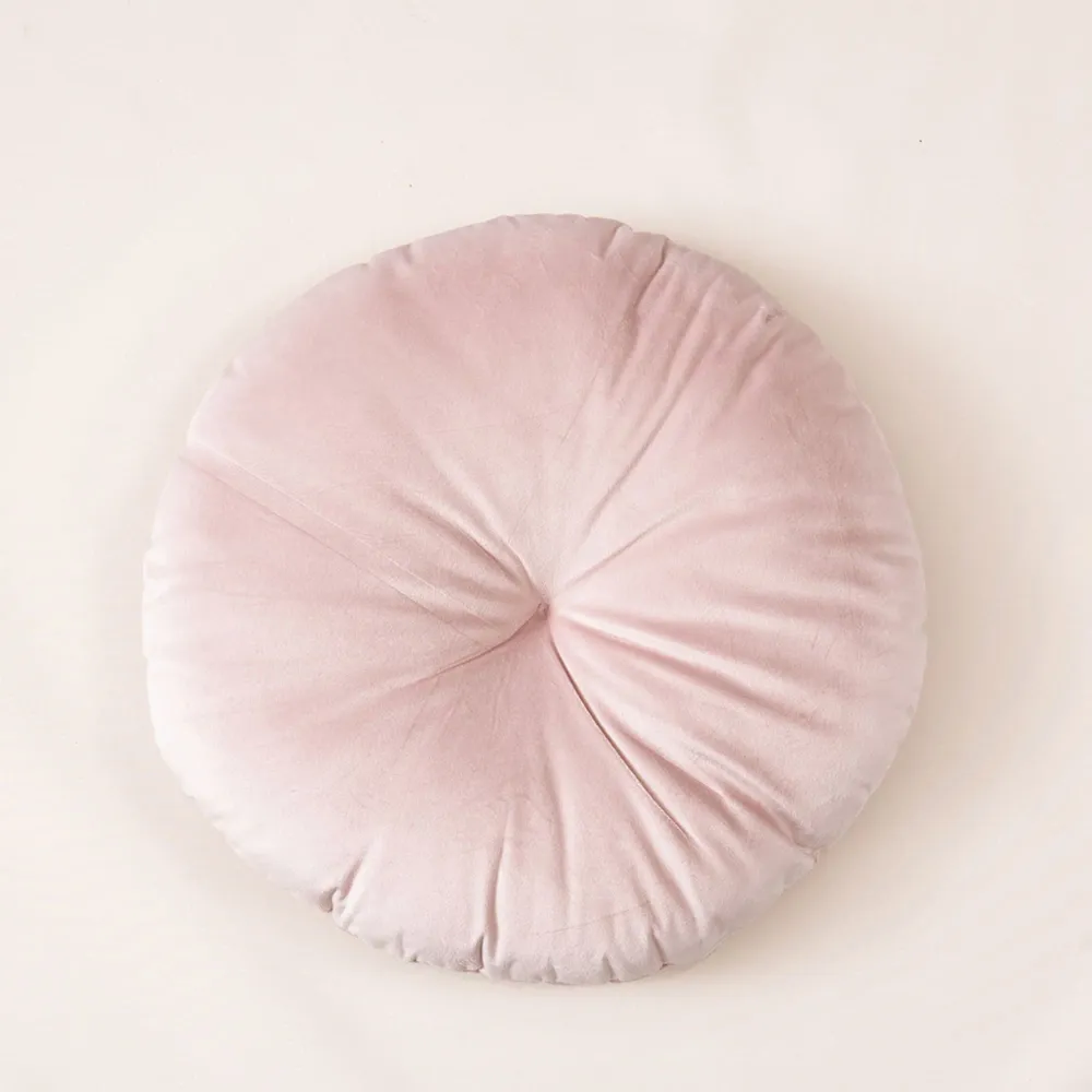 Cojín Velvet 40 cm Rosado