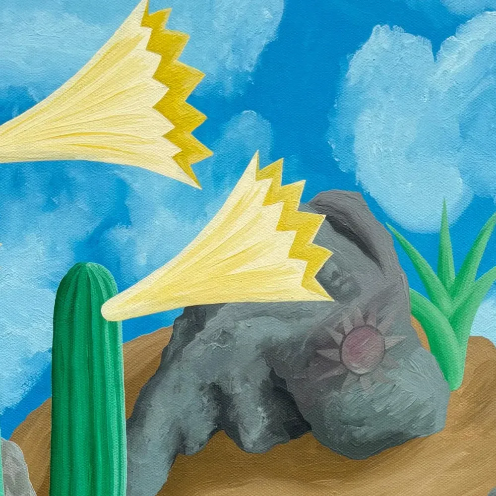 Michael Yaikel - Óleo sobre tela 'Cerro Chusmiza' Colección Exclusiva