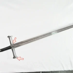 Andúril - pomo dañado, hoja manchada, sin soporte Coleccionables Epic Forge