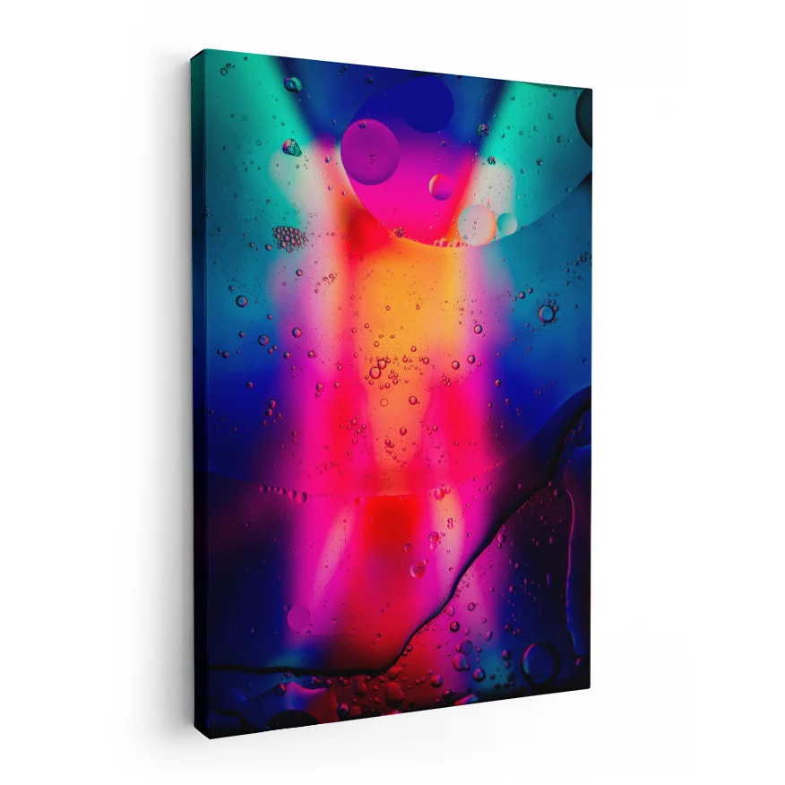 Colores Aceite y Agua Poster