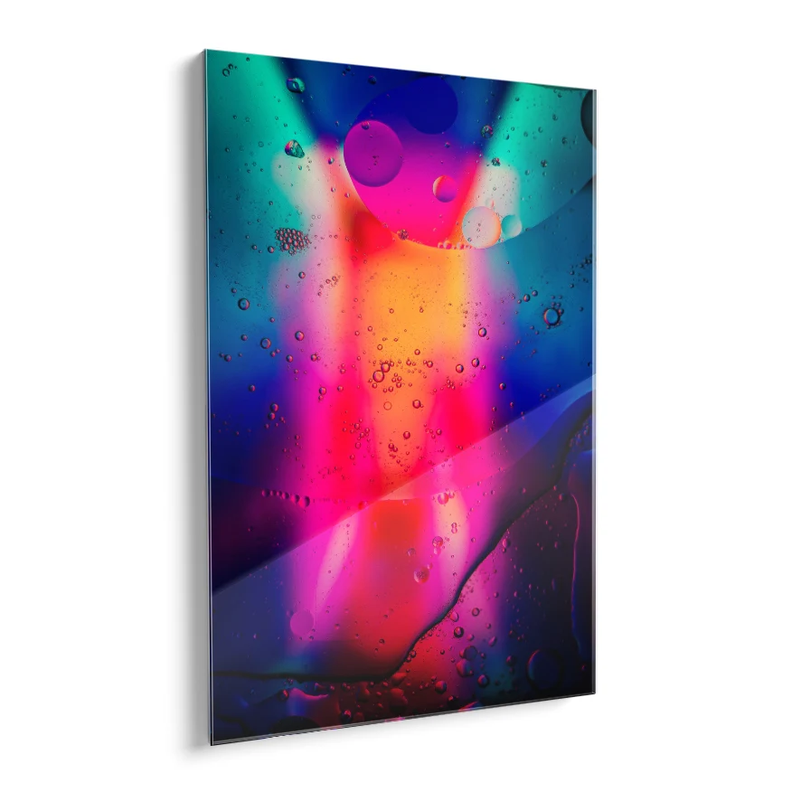 Colores Aceite y Agua Poster