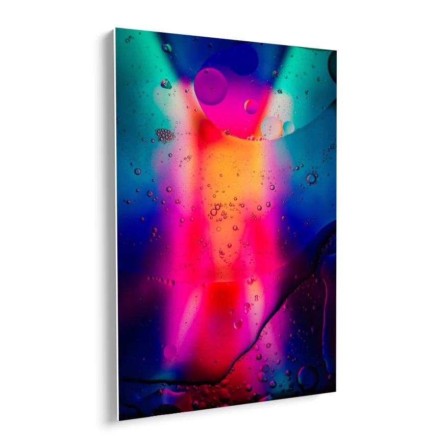 Colores Aceite y Agua Poster