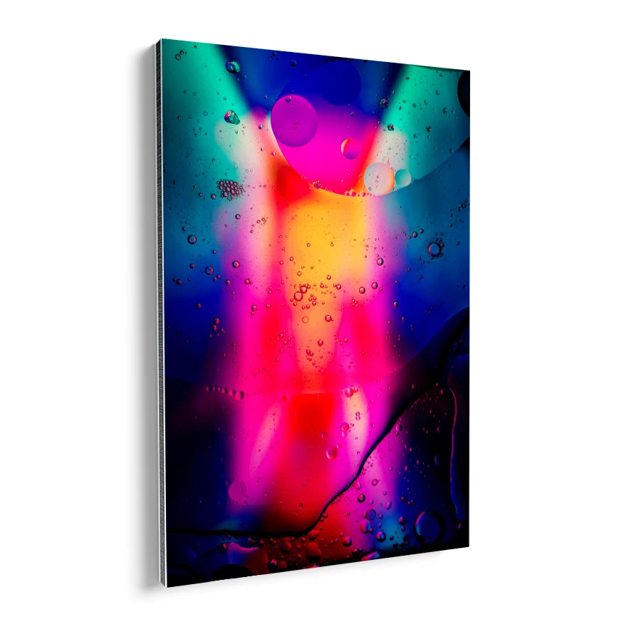 Colores Aceite y Agua Poster