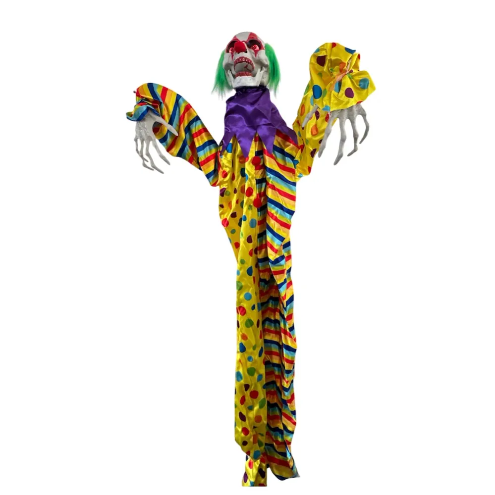 Colgante Payaso Halloween con Luz y Sonido COMERCIALIZADORA PARTY EXPRESS CHILE LTDA