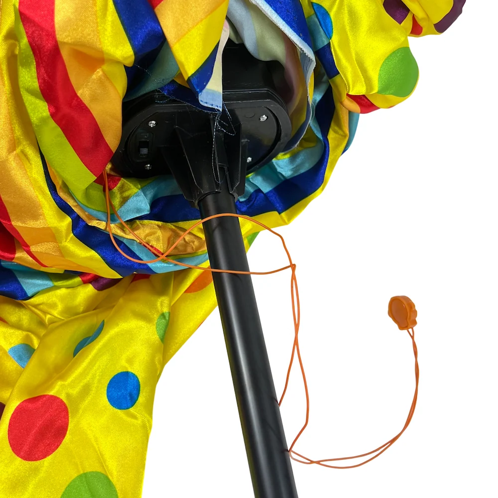 Colgante Payaso Halloween con Luz y Sonido COMERCIALIZADORA PARTY EXPRESS CHILE LTDA