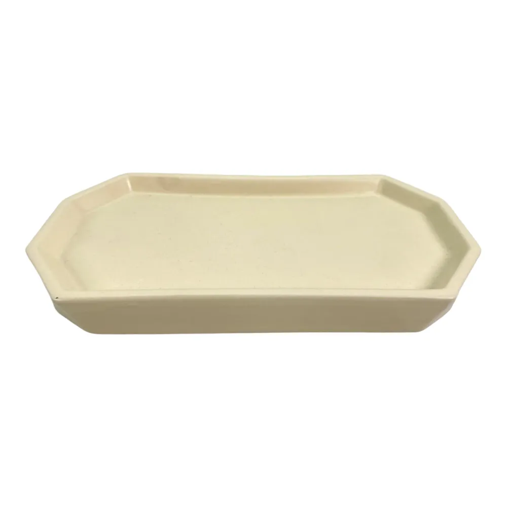 Bandeja Decorativa Concepts Life Marfil 25.5X14x3cm