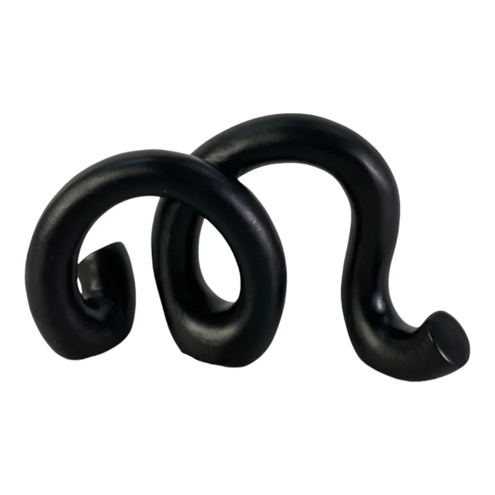 Nudo Decorativo Concepts Life Negro 20X7x12cm