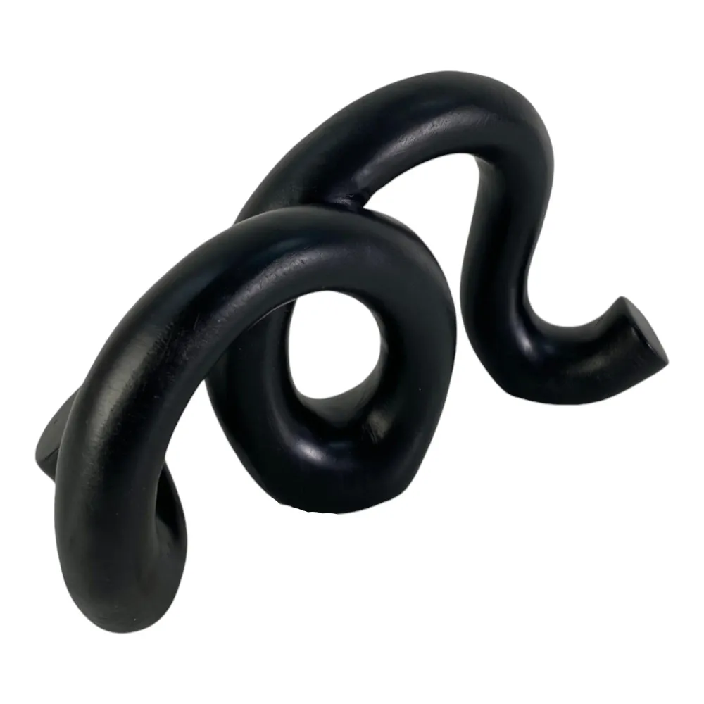 Nudo Decorativo Concepts Life Negro 20X7x12cm