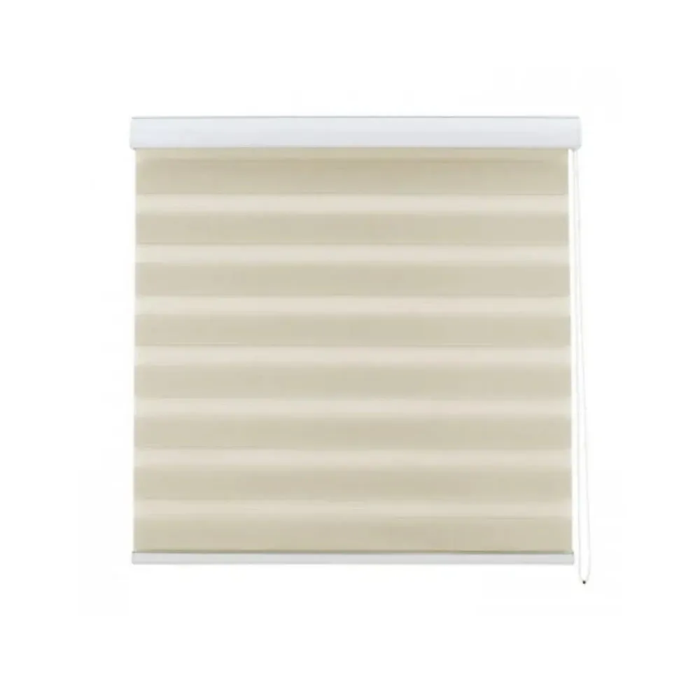 Cortina Roller Persiana Dúo Beige 105x220 CM