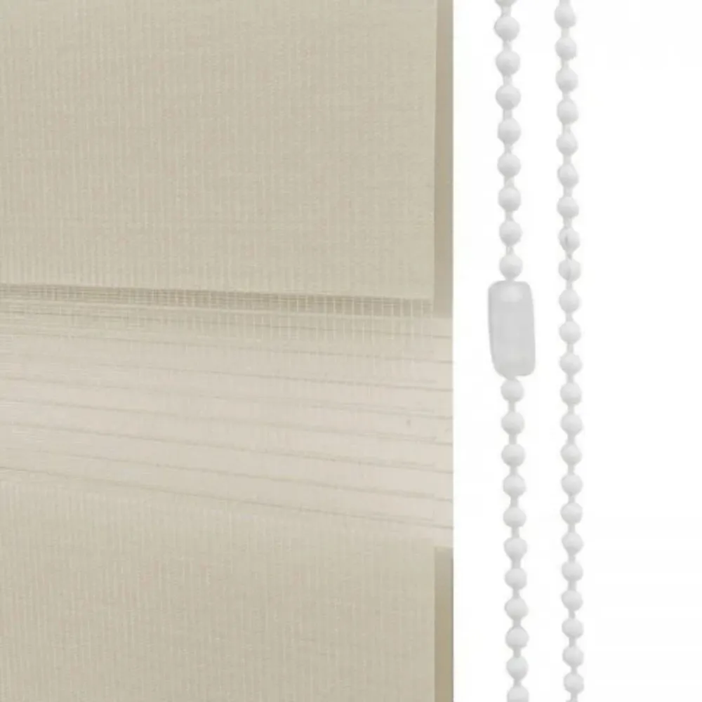 Cortina Roller Persiana Dúo Beige 105x220 CM