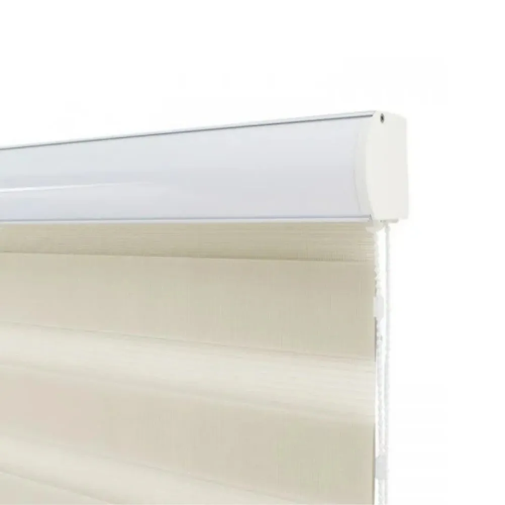Cortina Roller Persiana Dúo Beige 105x220 CM