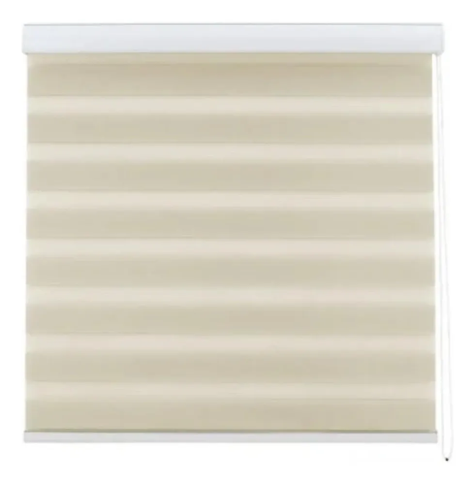Cortina Roller Persiana Dúo Beige 160x220 CM