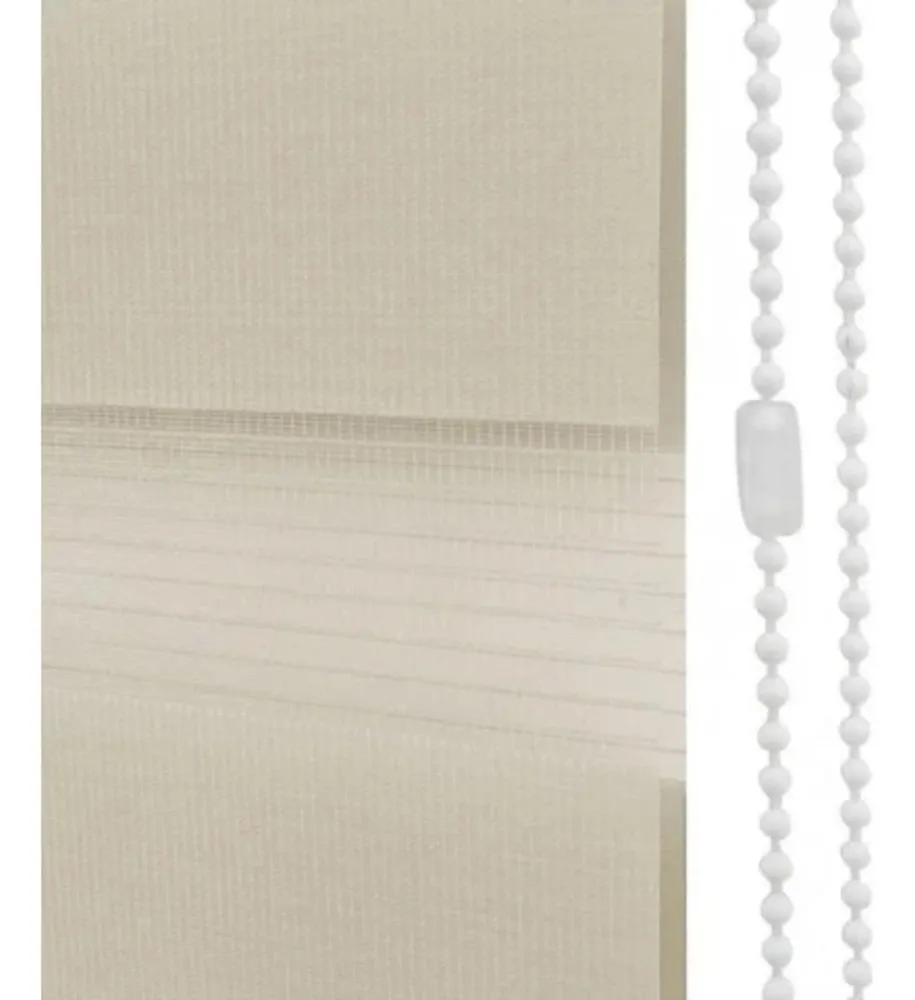 Cortina Roller Persiana Dúo Beige 160x220 CM