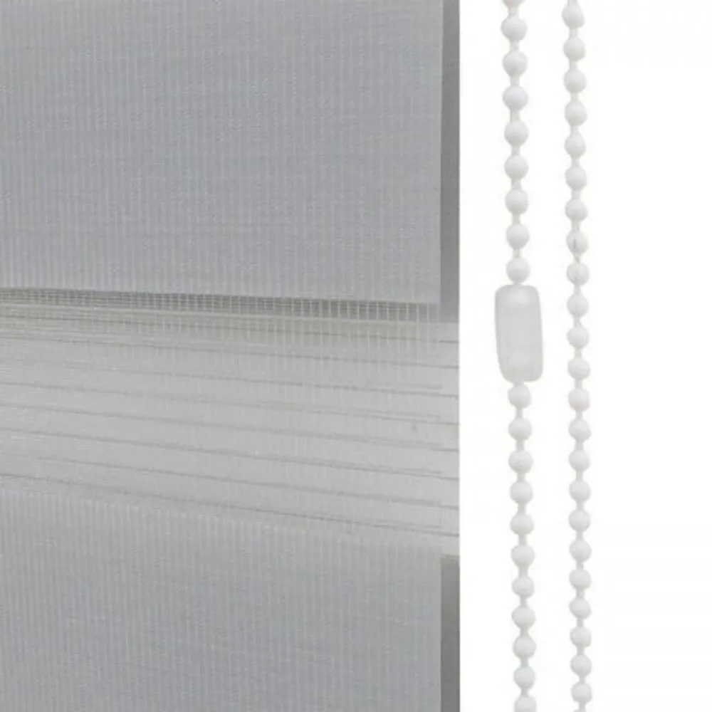 Cortina Roller Persiana Dúo Gris 120x120 CM