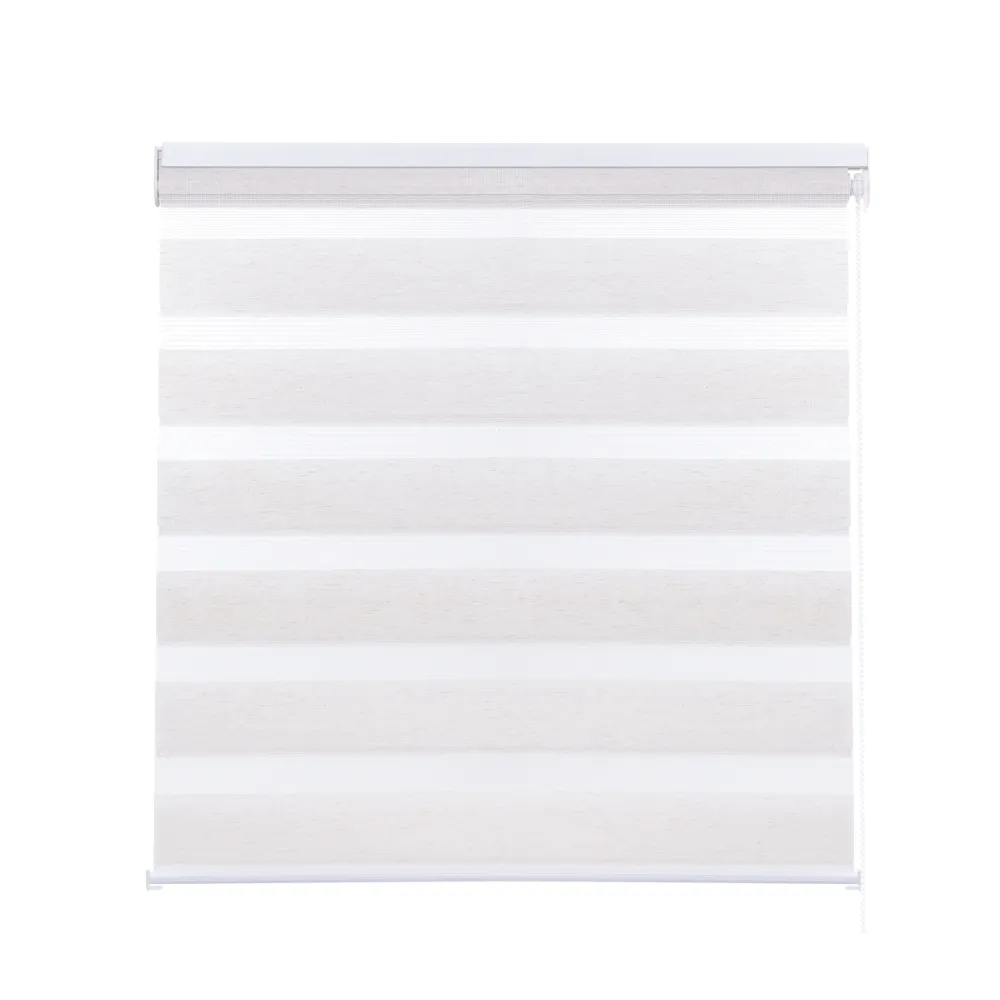 Cortina Roller Zebra 120x250 Ecru