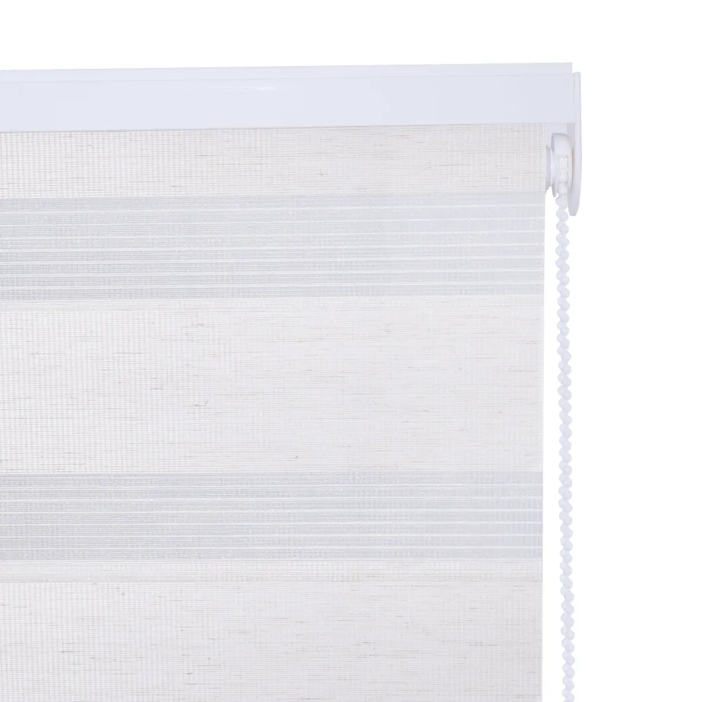 Cortina Roller Zebra 120x250 Ecru