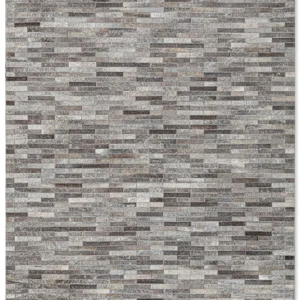 Tapete Cow Hide Rug Brick Dark Grey Gris COW HIDE (RH)