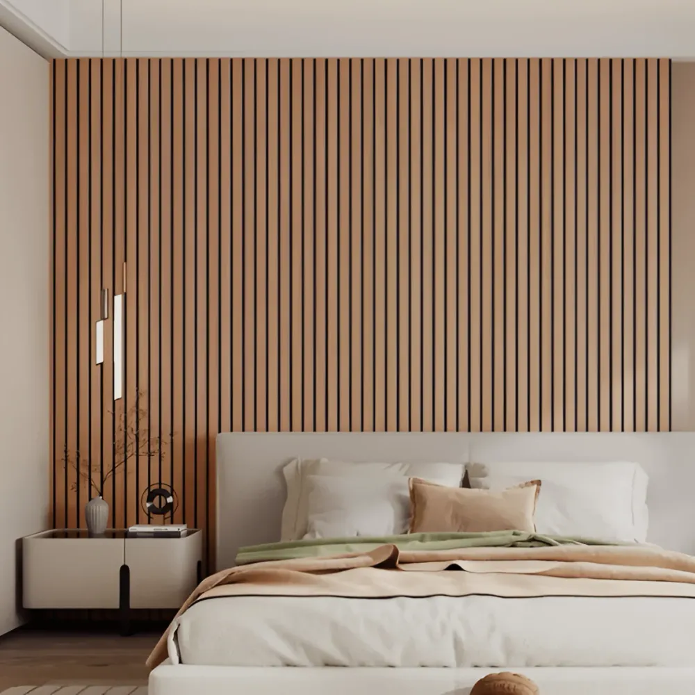 3D Akupanel – Revestimiento de pared autoadhesivo para espacios con estilo Marron Cozey Maison