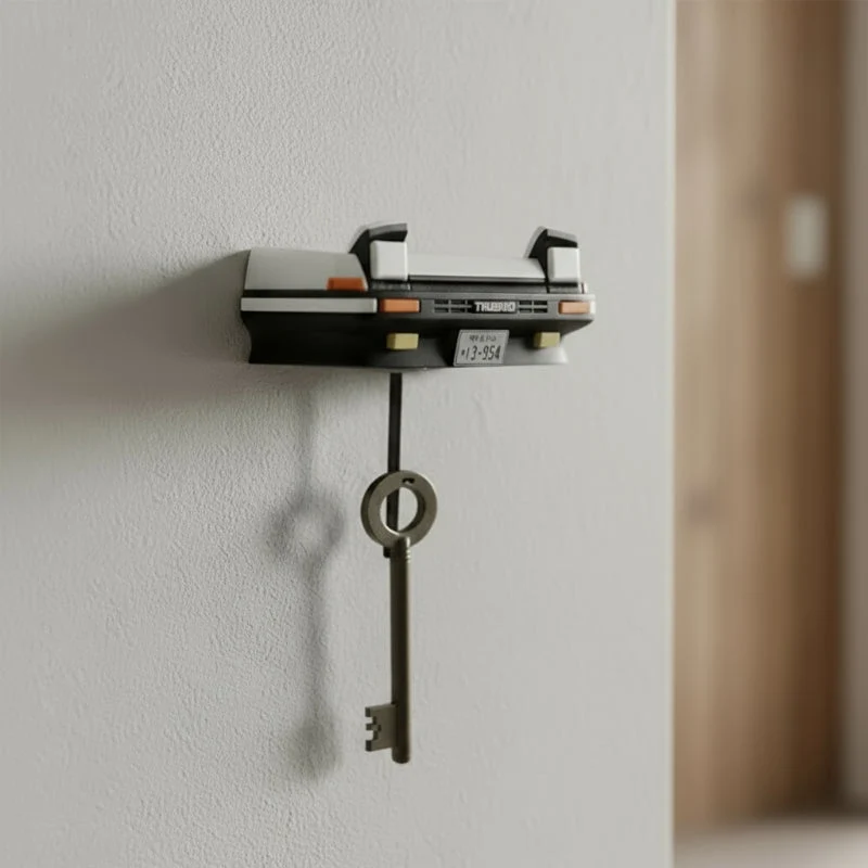 AUTOHANG – Llavero de faro de coche retro para decoración de entrada con estilo Cozey Maison