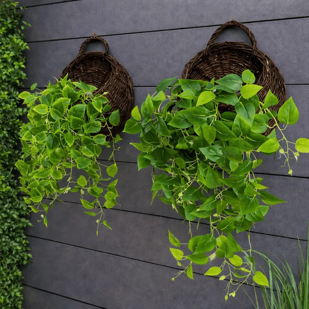 BASKORA – Cesta elegante de mimbre para almacenamiento decorativo Cozey Maison