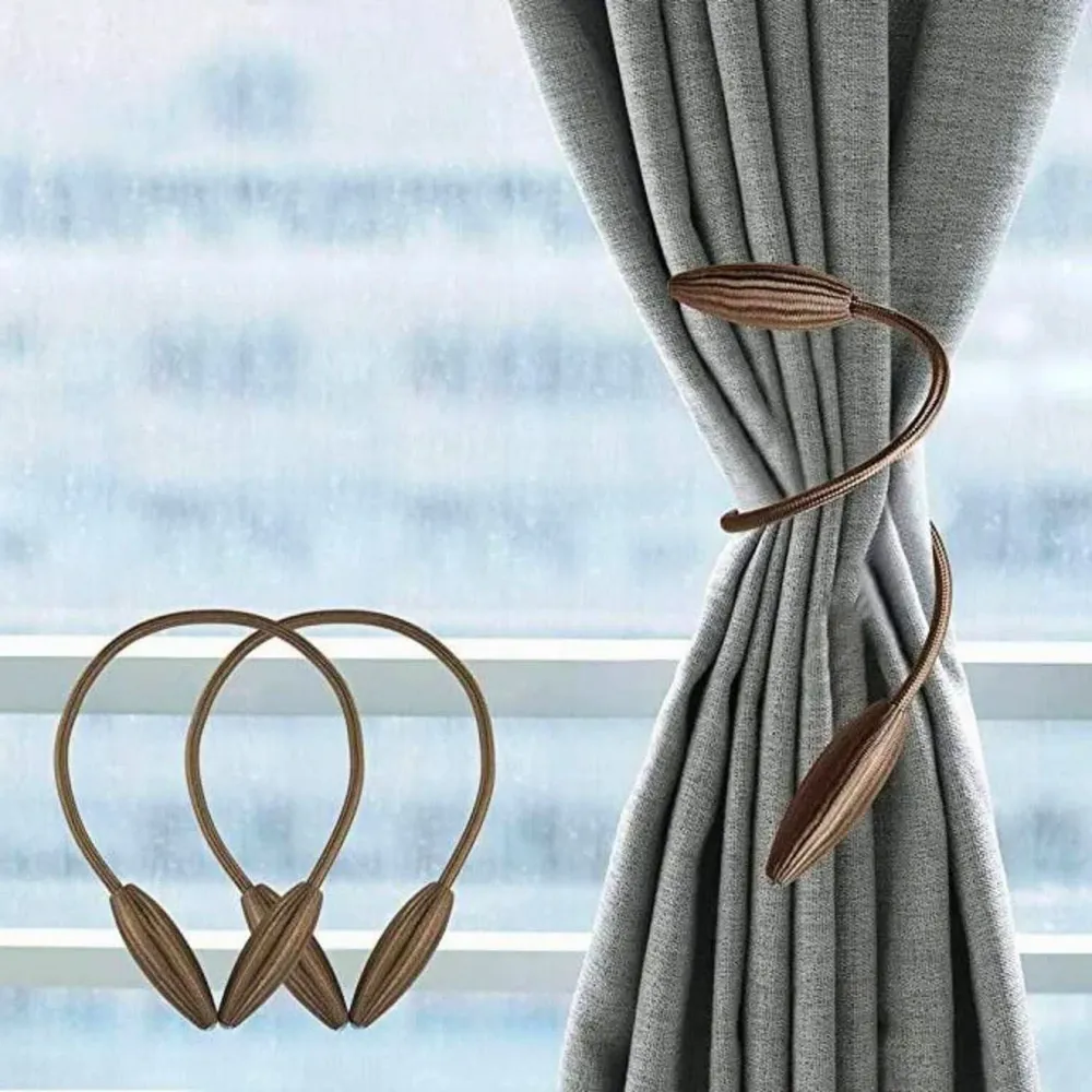 FLEX TIEBACKS – Sujetadores flexibles para cortinas para una decoración de ventanas con estilo Cozey Maison