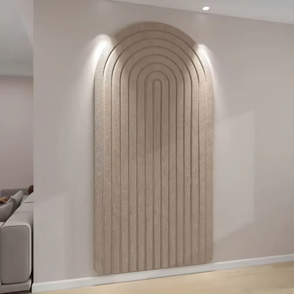 PINSCAPE – Tablero de corcho curvado organizador de fieltro para decoración de paredes Cozey Maison
