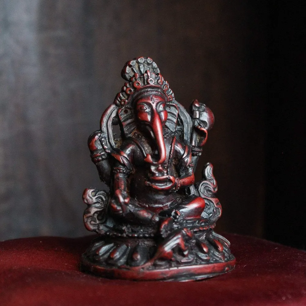 Pequeñ estatua de prosperidad de Ganesh Craft Culture/AA Handicrafts - Discontinued